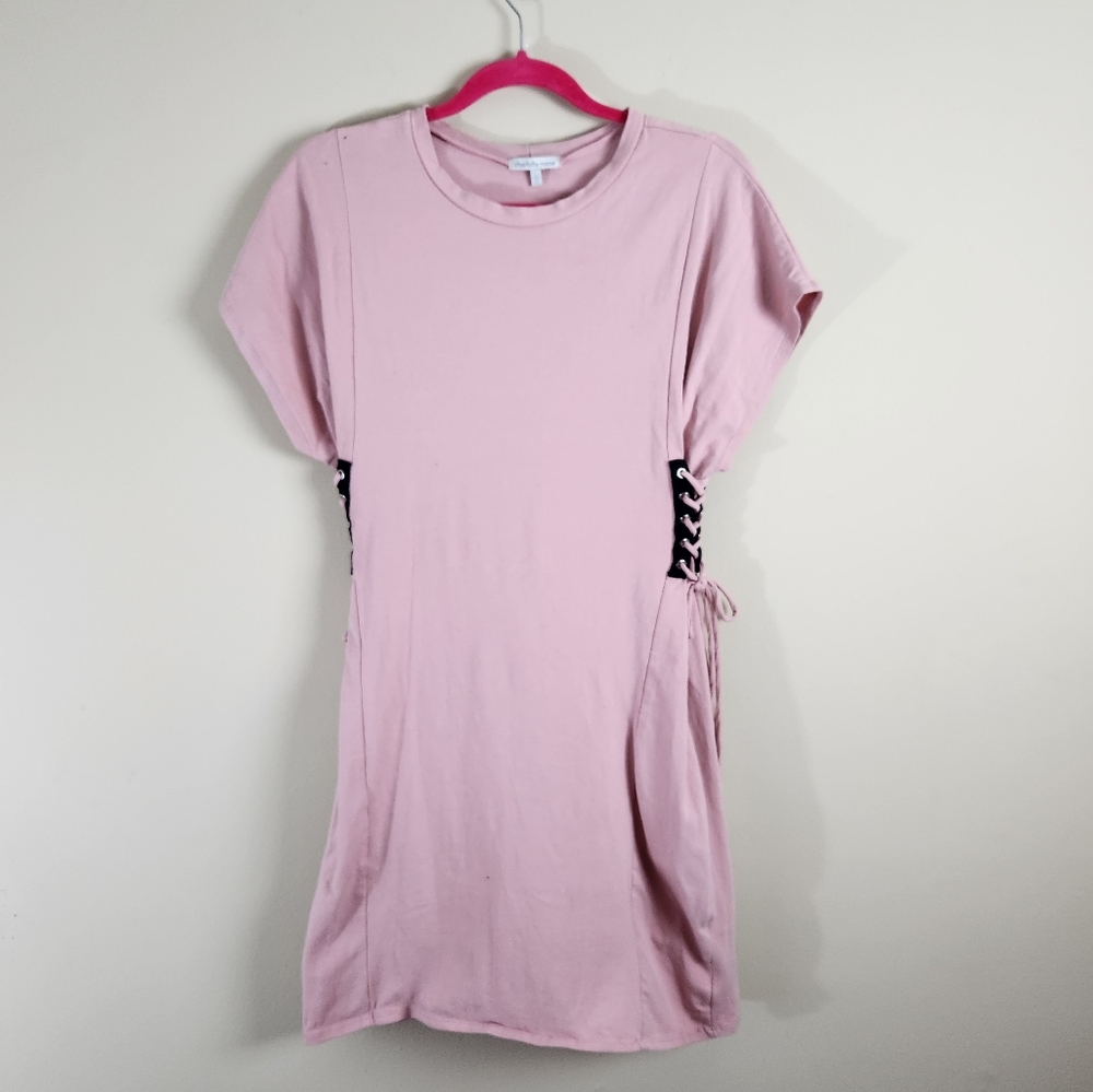 Pink T-Shirt Dress